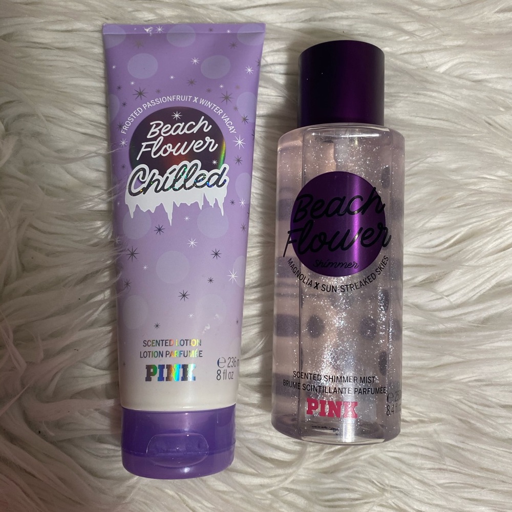 VS Pink Beach Flower Set